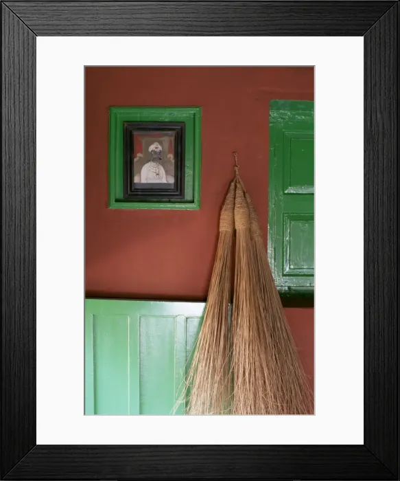 Framed Print : Bedroom detail
