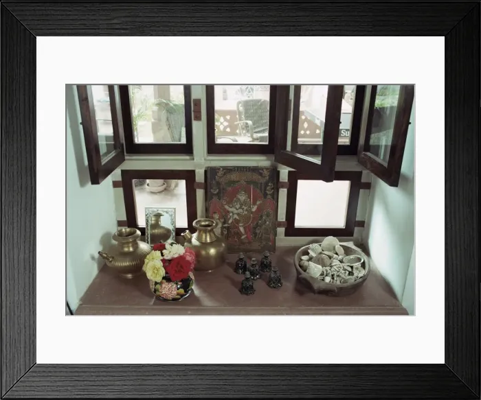 Framed Print : Interior window ledge detail Framed Print : Interior window ledge detail