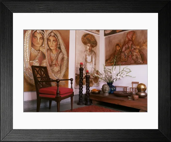 Framed Print : Paintings by Jaya Rastogi Wheaton Framed Print : Paintings by Jaya Rastogi Wheaton
