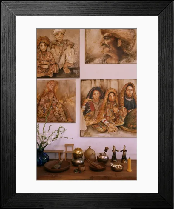 Framed Print : Paintings by Jaya Rastogi Wheaton Framed Print : Paintings by Jaya Rastogi Wheaton