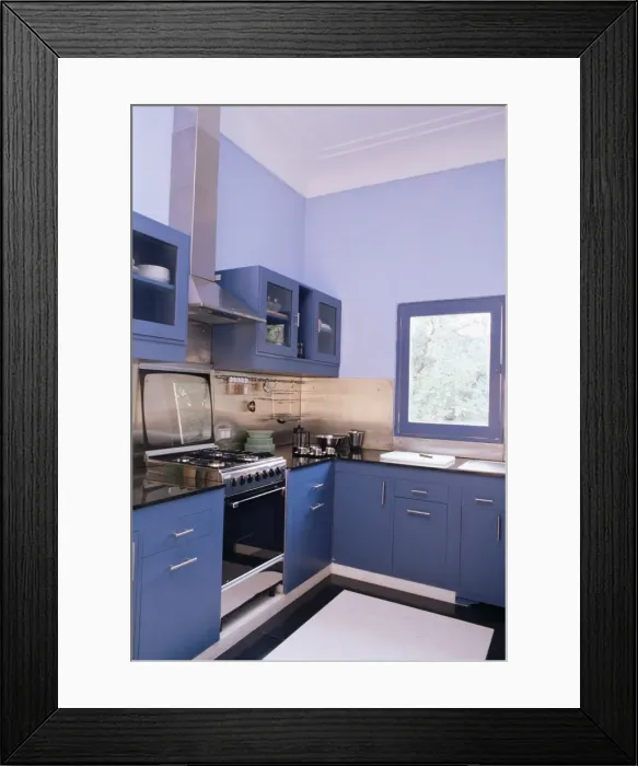 Framed Print : Kitchen area of private residence Framed Print : Kitchen area of private residence