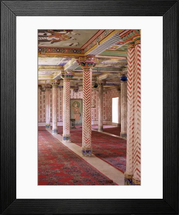 Framed Print : Juna Mahal (old palace)