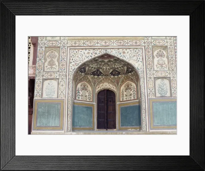 Framed Print : Interior, Amber Fort Framed Print : Interior, Amber Fort