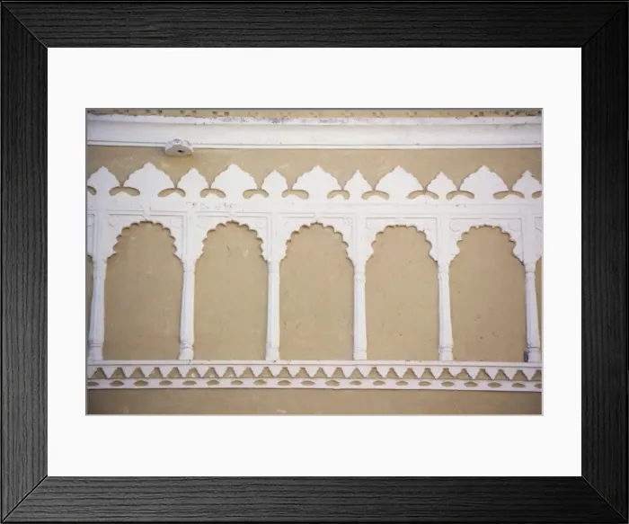 Framed Print : Exterior wall Framed Print : Exterior wall