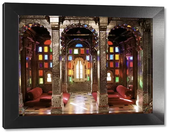 The Sheesh Mahal (Mirrored Hall) (hall of mirrors)