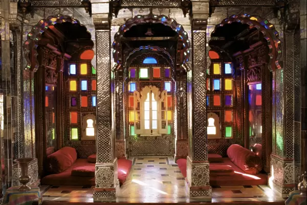 The Sheesh Mahal (Mirrored Hall) (hall of mirrors)