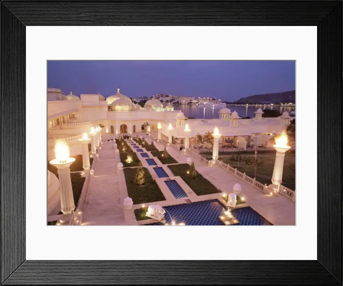 Framed Print : Udai Vilas Oberoi resort hotel Framed Print : Udai Vilas Oberoi resort hotel