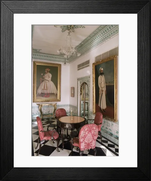 Framed Print : The Shiv Niwas Palace Hotel Framed Print : The Shiv Niwas Palace Hotel