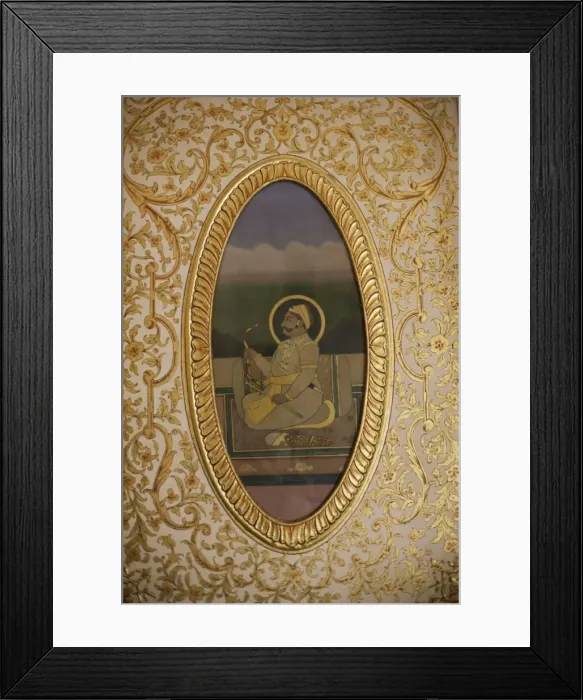 Framed Print : Portrait of erstwhile Maharajah or Prince of Sirohi Framed Print : Portrait of erstwhile Maharajah or Prince of Sirohi