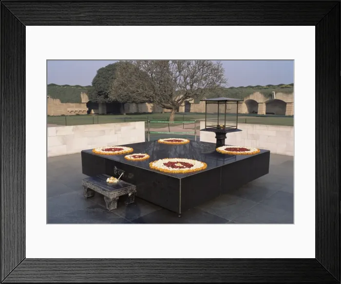 Framed Print : Mahatma Gandhi Memorial Framed Print : Mahatma Gandhi Memorial