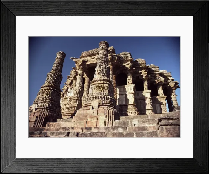 Framed Print : The Sun Temple of Modhera Framed Print : The Sun Temple of Modhera