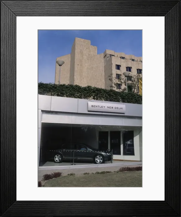 Framed Print : New Bentley showroom Framed Print : New Bentley showroom
