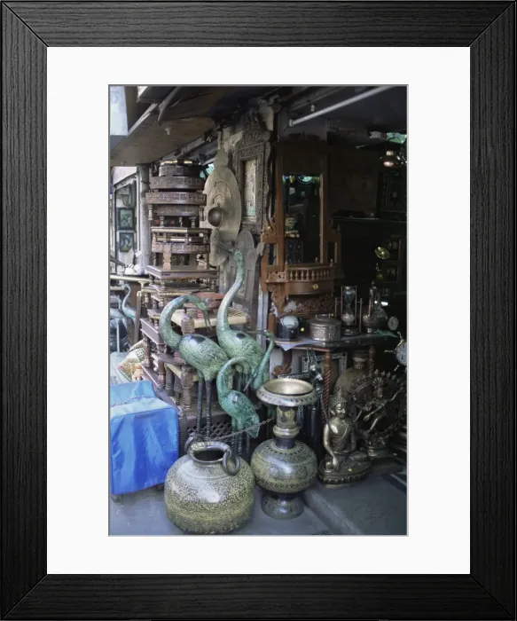 Framed Print : Antique shops Framed Print : Antique shops