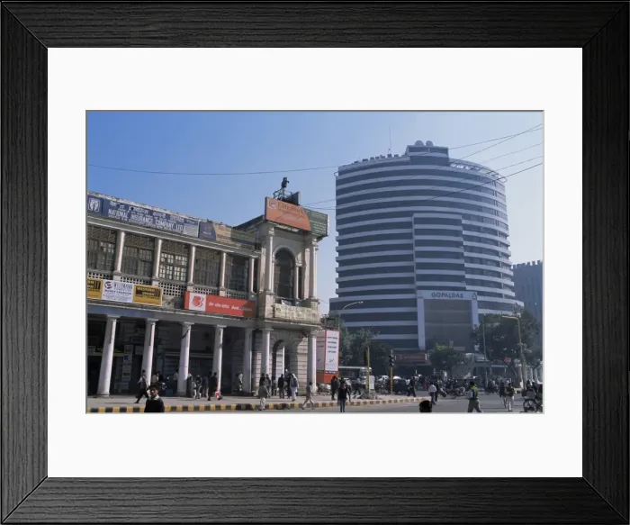 Framed Print : Old and new architecture Framed Print : Old and new architecture