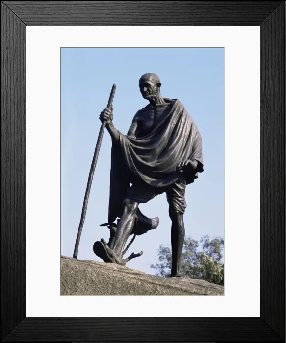 Framed Print : Mahatma Gandhi Framed Print : Mahatma Gandhi