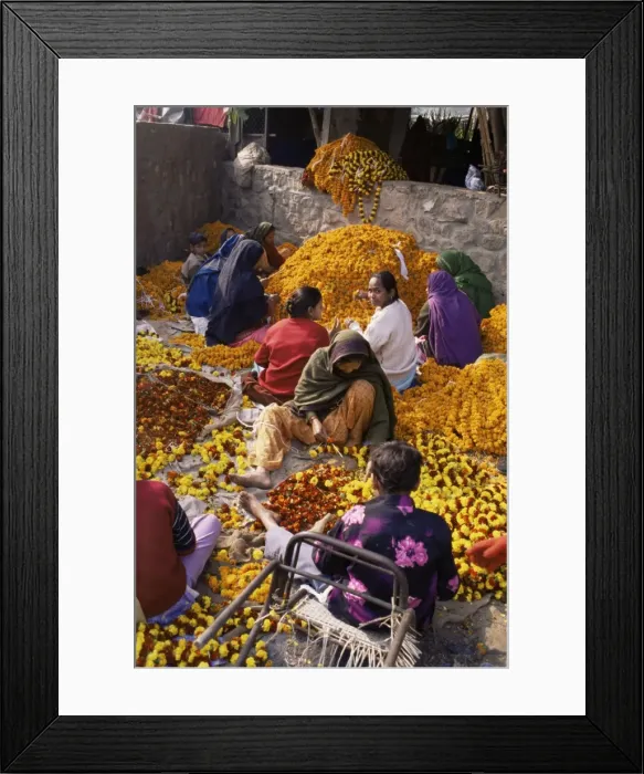 Framed Print : Flower market Framed Print : Flower market