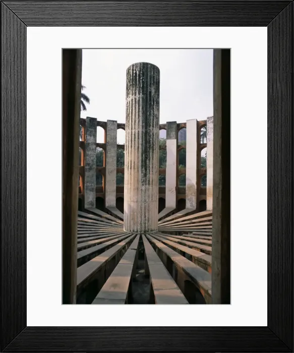 Framed Print : The Jantar Mantar observatory Framed Print : The Jantar Mantar observatory