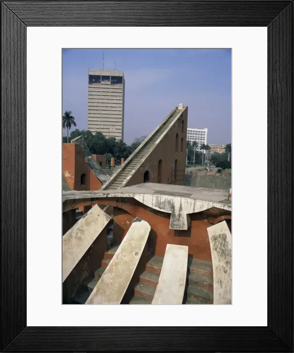 Framed Print : The Jantar Mantar observatory Framed Print : The Jantar Mantar observatory