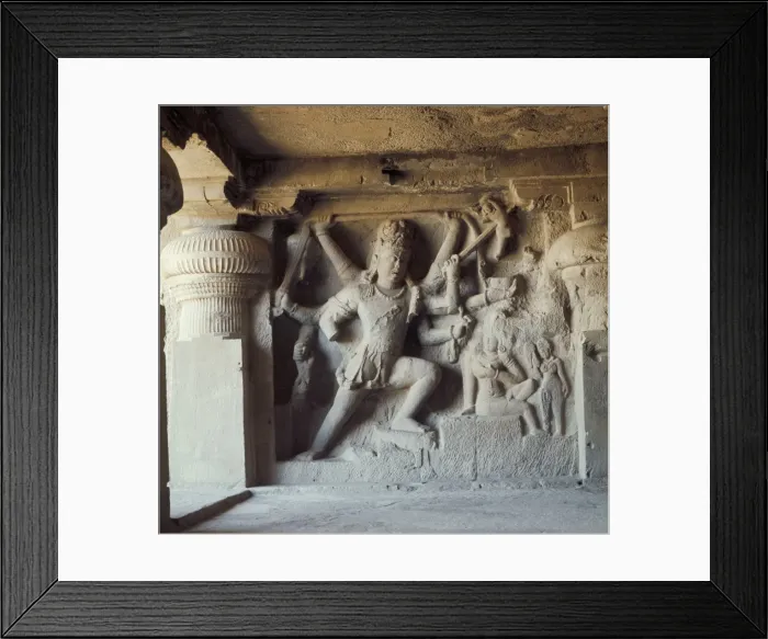 Framed Print : Shiva, destroyer of the elephants Framed Print : Shiva, destroyer of the elephants