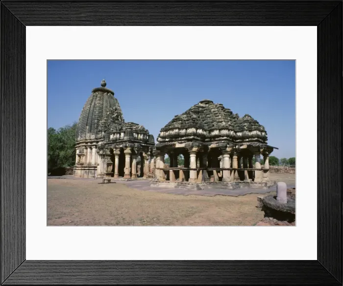 Framed Print : Ninth century Hindu temple from the Gupta period Framed Print : Ninth century Hindu temple from the Gupta period