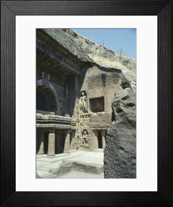Framed Print : The caves at Ajanta Framed Print : The caves at Ajanta