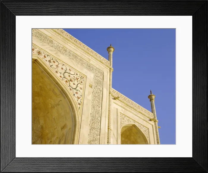 Framed Print : Detail of the Taj Mahal Framed Print : Detail of the Taj Mahal