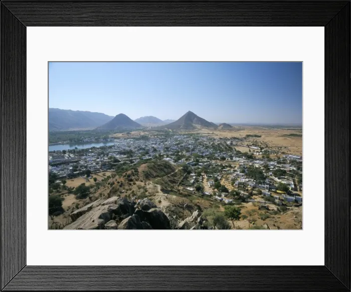 Framed Print : Holy lake beside holy city Framed Print : Holy lake beside holy city