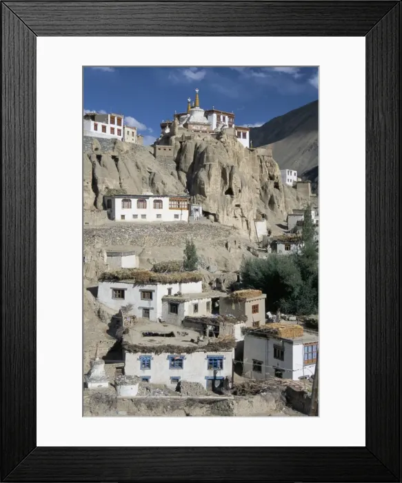 Framed Print : Lamayuru monastery and village Framed Print : Lamayuru monastery and village
