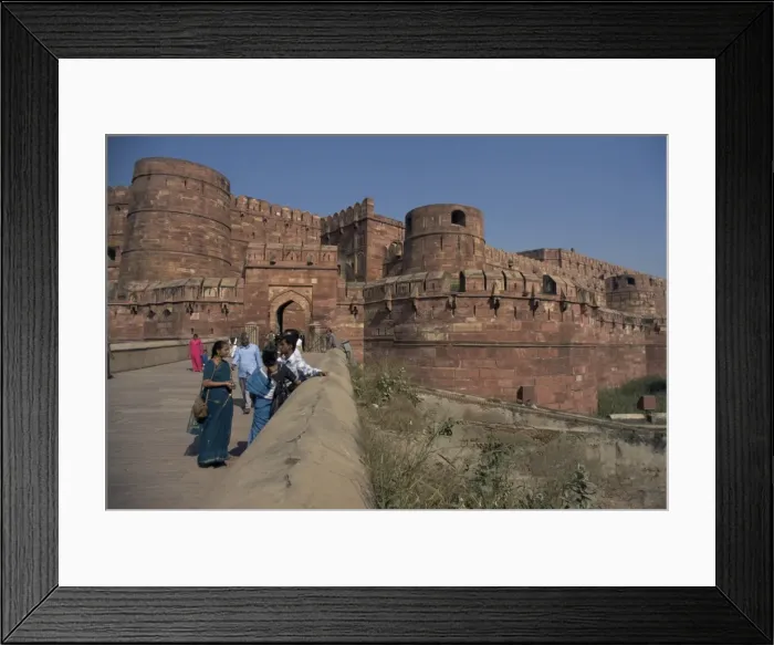 Framed Print : Entrance to Agra Fort Framed Print : Entrance to Agra Fort