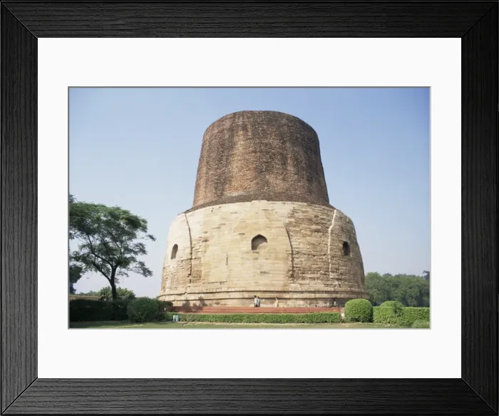 Framed Print : Dharmekh stupa Framed Print : Dharmekh stupa