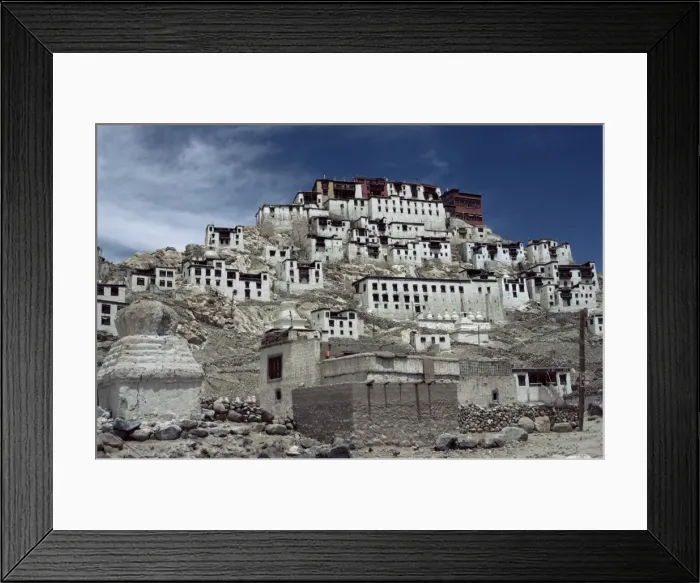 Framed Print : Tikse Monastery Framed Print : Tikse Monastery