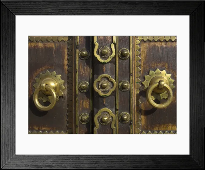 Framed Print : Close-up of wooden gate Framed Print : Close-up of wooden gate