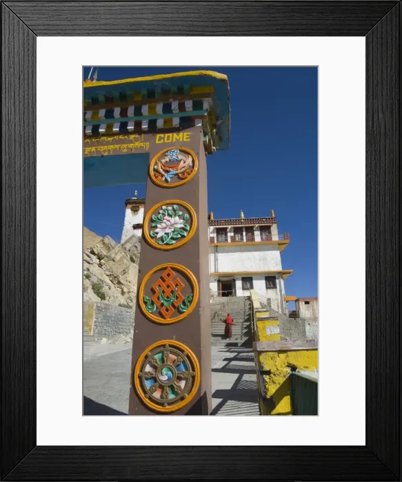 Framed Print : Entrance gate and main building Framed Print : Entrance gate and main building