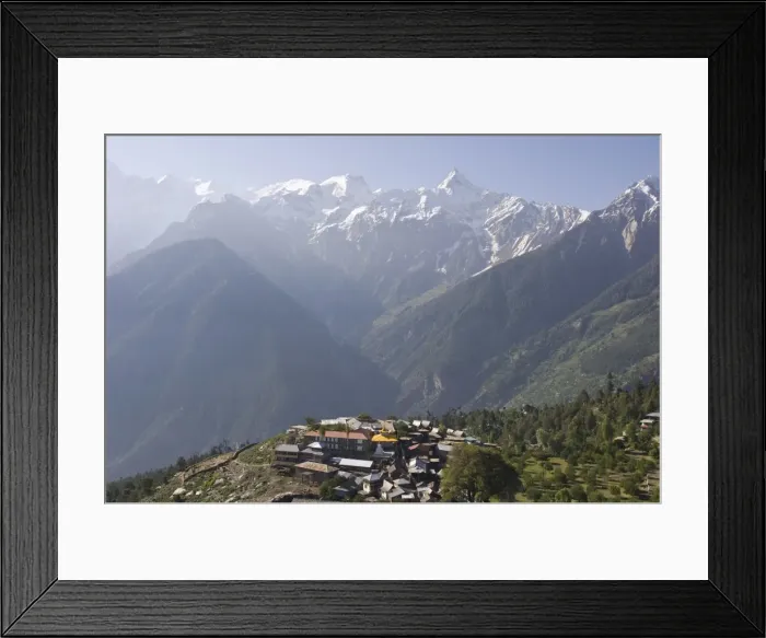 Framed Print : Kalpa village Framed Print : Kalpa village