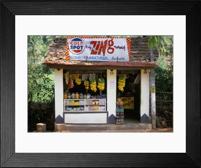 Framed Print : Village shop Framed Print : Village shop