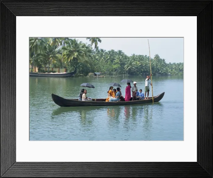 Framed Print : Canals and rivers used as roadways Framed Print : Canals and rivers used as roadways