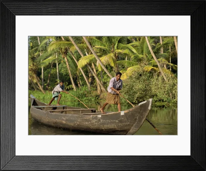 Framed Print : Typical backwater scene Framed Print : Typical backwater scene
