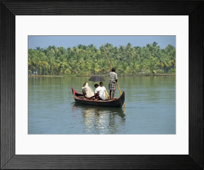 Framed Print : Canals and rivers used as roadways Framed Print : Canals and rivers used as roadways