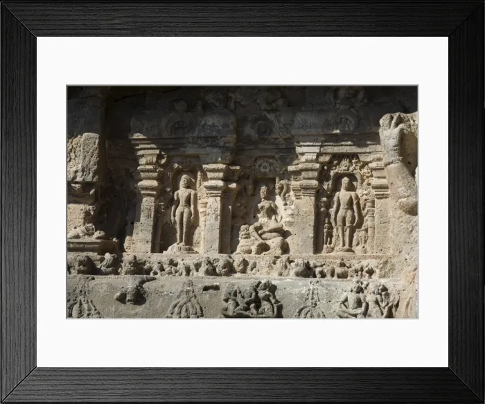 Framed Print : The Ellora Caves Framed Print : The Ellora Caves