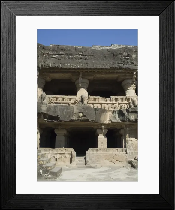 Framed Print : The Ellora Caves Framed Print : The Ellora Caves