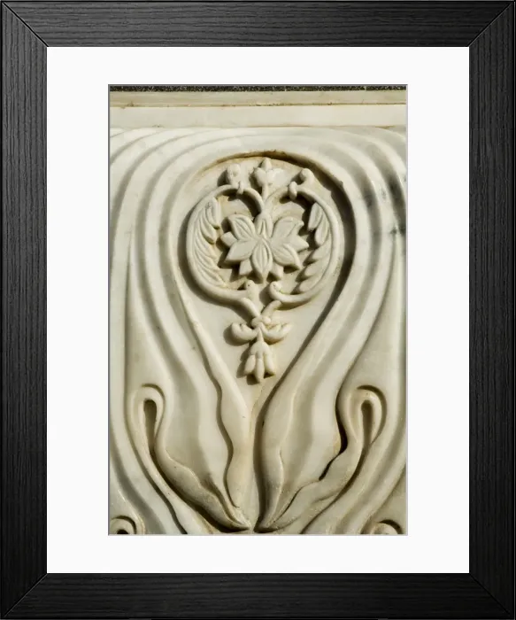 Framed Print : Marble detail from the Bibi ka Maqbara