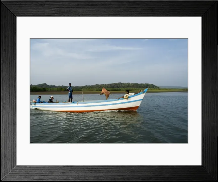 Framed Print : The Tiracol River Framed Print : The Tiracol River