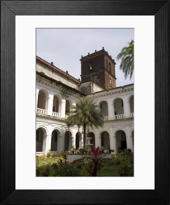 Framed Print : Cloisters of the Basilica of Bom Jesus Framed Print : Cloisters of the Basilica of Bom Jesus