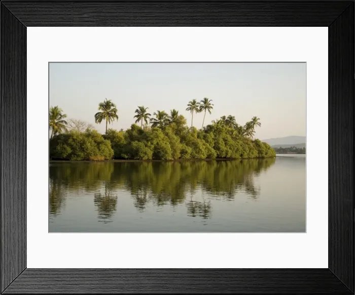 Framed Print : Backwater near Mobor Framed Print : Backwater near Mobor
