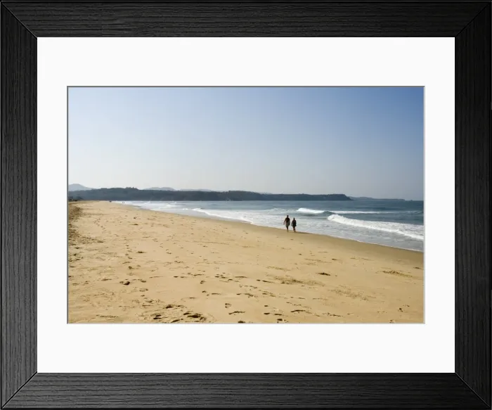 Framed Print : Beach near the Leela Hotel