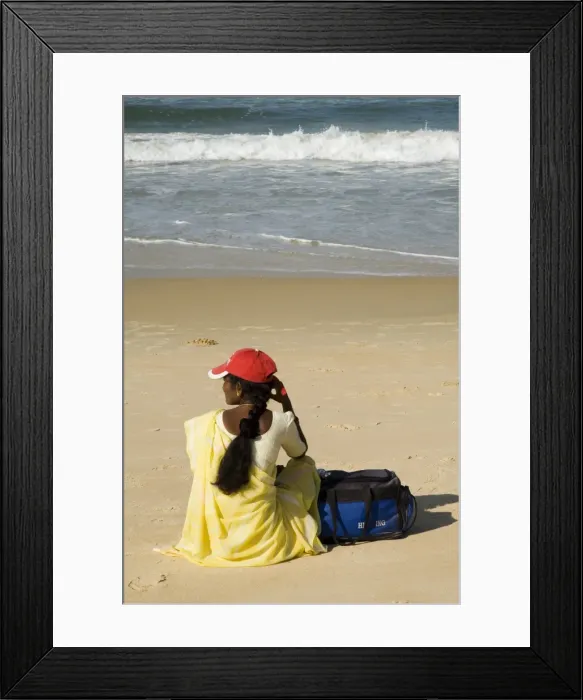 Framed Print : Beach near the Leela Hotel Framed Print : Beach near the Leela Hotel