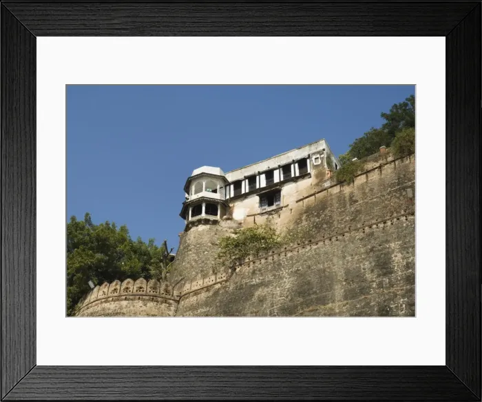 Framed Print : Ahilya Fort now a heritage hotel Framed Print : Ahilya Fort now a heritage hotel