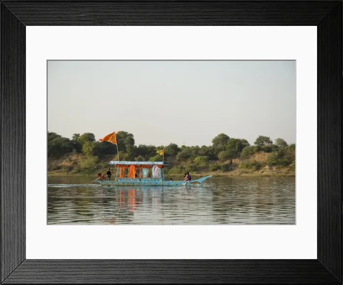 Framed Print : Narmada River Framed Print : Narmada River