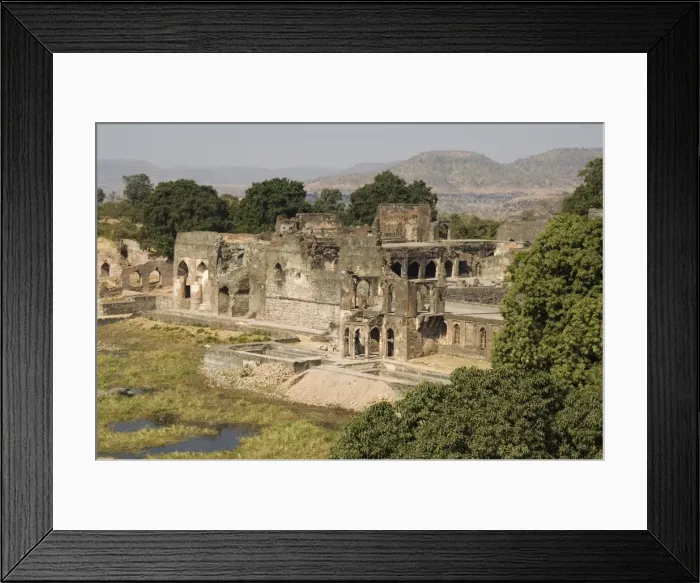 Framed Print : Champa Baoli in the Royal Enclave Framed Print : Champa Baoli in the Royal Enclave