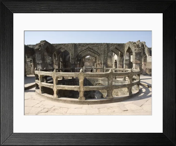 Framed Print : Champa Baoli in the Royal Enclave Framed Print : Champa Baoli in the Royal Enclave